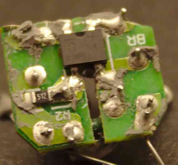 Bottom of rectification PCB