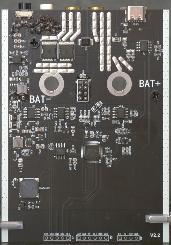 The front of the main circuit board